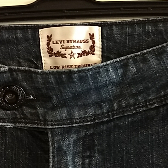 👖RARE Levi's Signature Low Rise Trouser sz8👖 - Picture 2 of 4